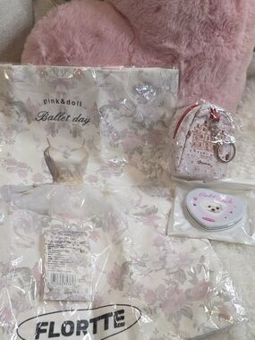 pink&doll Ballet Day Floral Tote Bag - Pink Floral